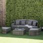 Preview: rattan-sonneninsel-4-teilige-liegeinsel-mit-sonnendach-sitzgruppe-4-kissen-metall-grau-230x145x80cm