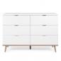 Preview: kommode-mit-schubladen-sideboard-weiss-holz-schlafzimmerschrank-120x86-5x40cm