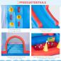 Preview: aufblasbare-huepfburg-fuer-4-kinder-wasserhuepfburg-mit-geblaese-rutsche-pool-kletterwand-trampolin-tragetasche-garten-fuer-kinder-outdoor-wasserrutsche-springburg-3-8-jahren-333x280x210cm