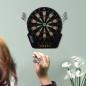 Preview: elektronische-dartscheibe-dartboard-dart-set-mit-led-anzeige-mit-automatischer-wertung-soundeffekte-6-darts-24-dartkoepfe-27-spiele-und-243-trefferoptionen-fuer-16-spieler-44x51-5x3-2cm