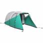 Preview: campingzelt-fuer-4-5-personen-separate-wohn-schlafraeume-gruen-460x260x190cm