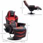 Preview: gaming-chair-mit-massagefunktion-liegefunktion-inkl-fussstuetze-rot-schwarz-79-5x82-5x111-5cm