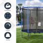 Preview: trampolin-mit-sicherheitsnetz-gartentrampolin-fuer-innen-und-aussenbereich-fitnesstrampolin-fuer-kinder-und-erwachsene-stahl-blau-schwarz-bis-113-6kg-o244x240hcm