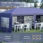 Preview: faltpavillon-6x3m-halboffen-abnehmbare-seitenwaende-grosse-fenster-tragetasche-stahlrahmen-blau