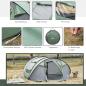 Preview: campingzelt-fuer-4-5-personen-dunkelgruen-grau-263-5x220x123cm