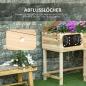 Preview: hochbeet-holz-pflanzkasten-mit-bewaesserungssystem-vliesstoff-blumenkasten-blumentopf-kraeuterbeet-natur-122x91x81cm