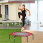 Preview: fitness-trampolin-trampolin-fuer-joga-gartentrampolin-stahl-pp-rot-o105x26hcm