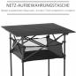 Preview: campingtisch-aus-aluminium-faltbar-klapptisch-picknicktisch-schwarz-70x70x69cm