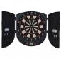 Preview: elektronische-dartscheibe-mit-tuer-soundeffekte-dartboard-dart-set-mit-automatische-wertung-6-darts-schwarz-26-spiele-und-185-trefferoptionen-fuer-8-spieler-50x44x4-4cm