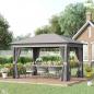 Preview: pavillon-gartenpavillon-4x3m-gartenzelt-festzelt-partyzelt-mit-4x-seitenteile-aluminium-polyester-grau