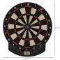 Preview: elektronische-dartscheibe-automatische-wertung-dartboard-dart-set-mit-6-darts-30-dartkoepfe-26-spiele-und-185-trefferoptionen-fuer-8-spieler-soundeffekte-schwarz-44x39-5x2-2cm