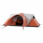 Preview: campingzelt-fuer-5-6-pers-familienzelt-wasserdicht-mit-vorzelt-orange-550x300x198cm