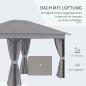 Preview: pavillon-gartenpavillon-4x3m-gartenzelt-festzelt-partyzelt-mit-4x-seitenteile-aluminium-polyester-grau