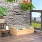 Preview: gewaechshaus-holz-fruehbeet-fruehbeetkasten-treibhaus-garten-pflanzkasten-system-fuer-garten-balkon-natur-tanne-pc-platte-100x50x35cm