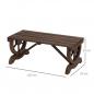 Preview: gartenbank-holz-wetterfest-sitzbank-gartenmoebel-rustikale-bank-natur-98x50x39-5cm