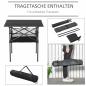 Preview: campingtisch-aus-aluminium-faltbar-klapptisch-picknicktisch-schwarz-70x70x69cm