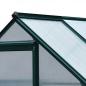 Preview: gewaechshaus-mit-dachfenster-aluminium-treibhaus-190cmx132cmx201cm-gruen-transparent