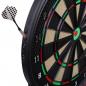 Preview: elektronische-dartscheibe-dartboard-dart-set-mit-led-anzeige-mit-automatischer-wertung-soundeffekte-6-darts-24-dartkoepfe-27-spiele-und-243-trefferoptionen-fuer-16-spieler-44x51-5x3-2cm