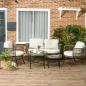 Preview: gartenmoebel-set-fuer-4-personen-aus-pe-rattan-2-sessel-1-sofa-2-beistelltisch-boho-stil-braun-grau