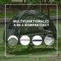 Preview: campingzelt-set-mit-feldbett-schlafsack-und-matratze-dunkelgruen-193x86x160cm