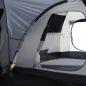 Preview: campingzelt-fuer-4-5-personen-zwei-innenraeume-herausnehmbare-bodenmatte-grau-490x250x185cm