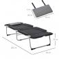 Preview: campingbett-feldbett-klappbett-mit-kissen-campingliege-fuer-outdoor-camping-reisen-183x66x33cm