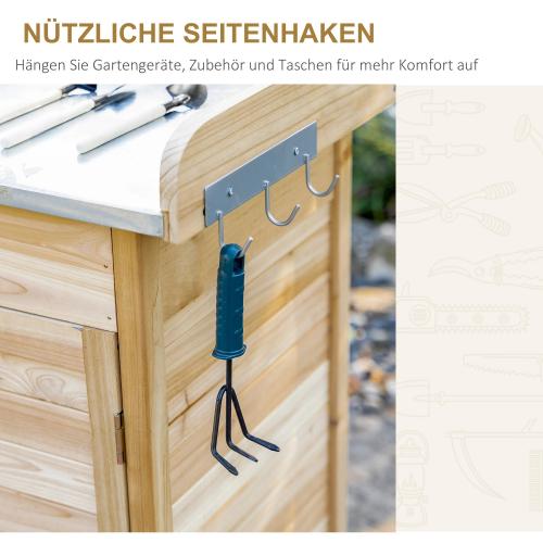 pflanztisch-mit-verzinkter-arbeitsplatte-gaertnertisch-mit-schublade-schrank-garten-arbeitstisch-massivholz-natur-112x48x125cm