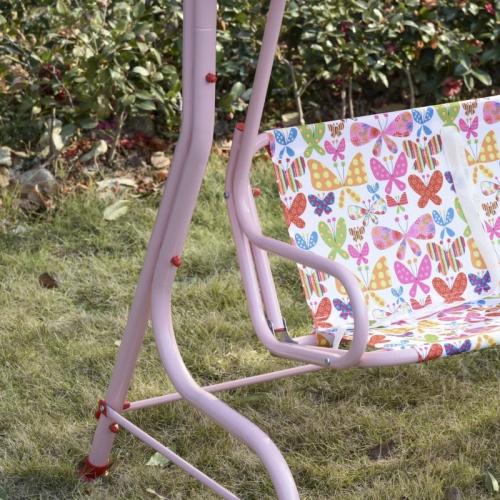 kinder-hollywoodschaukel-kinderschaukel-mit-sonnendach-2-sitzer-gartenschaukel-fuer-3-6-jahre-metall-rosa-110lx70bx110hcm