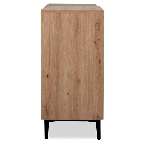 sideboard-kommode-eiche-holz-in-natur-schwarz-wohnzimmerschrank-80x90x40cm