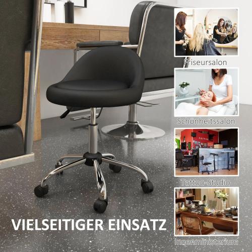 arbeitshocker-drehhocker-rollhocker-hoehenverstellbar-drehbare-sitzflaeche-schwarz-silber-35x35x83cm