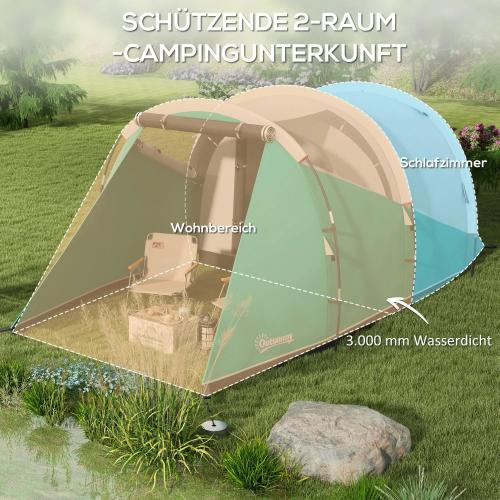 campingzelt-fuer-4-5-personen-separate-wohn-schlafraeume-gruen-460x260x190cm