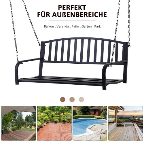 haengebank-2-sitzer-gartenschaukel-schaukelbank-hollywoodschaukel-schwebebank-mit-ketten-metall-schwarz-127x60x53cm