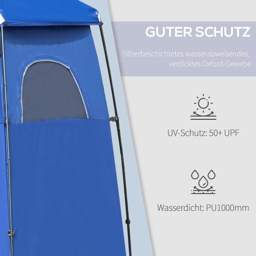 campingzelt-duschzelt-mit-tasche-duschkabine-umkleidekabine-polyester-blau-167x167x218cm