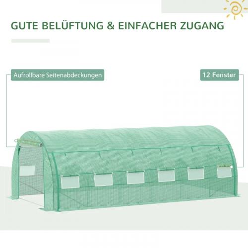 foliengewaechshaus-polytunnel-6x3x2m-begehbares-gewaechshaus-mit-aufrollbar-abdeckungen-folientunnel-treibhaus-uv-schutz-stahlrohr-gruen