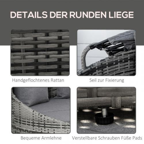 rattan-sonneninsel-4-teilige-liegeinsel-mit-sonnendach-sitzgruppe-4-kissen-metall-grau-230x145x80cm