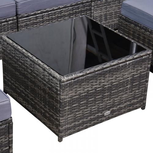 7-tlg-polyrattan-gartengarnitur-gartenmoebel-garten-set-sitzgruppe-loungeset-loungemoebel-inkl-fusshocker-sitzkissen-grau-stahl-polyester-58x58x37cm