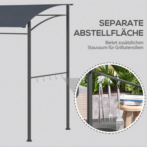 grillpavillon-grillueberdachung-regenschutz-haken-fuer-utensilien-stahlrahmen-grau-215x150x174-220cm