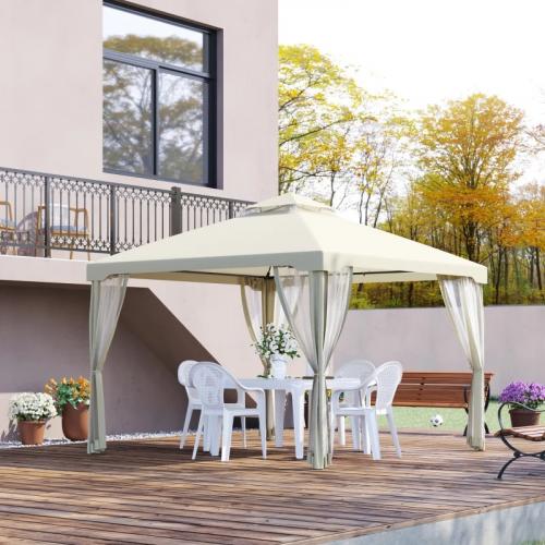 gartenpavillon-pavillon-gartenzelt-festzelt-partyzelt-mit-4x-seitenwand-wetterfest-metall-polyester-cremeweiss-2-94x2-94x2-65m