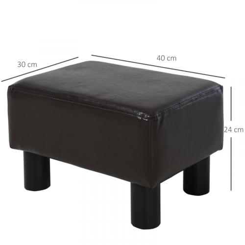 hocker-mit-stoffbezug-in-kunstlederoptik-kaffee-bis-100-kg-40x30x24cm