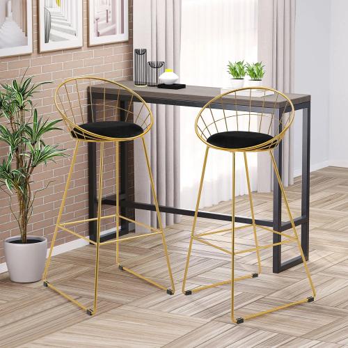 barhocker-set-kuechenhocker-mit-rueckenlehne-barstuhl-bistrohocker-metall-gold-schwarz-52-5x47x97cm