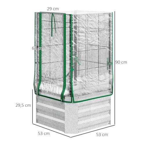 hochbeet-gewaechshaus-3-tlg-set-mit-rankgitter-kunststoffabdeckung-53x53x90cm