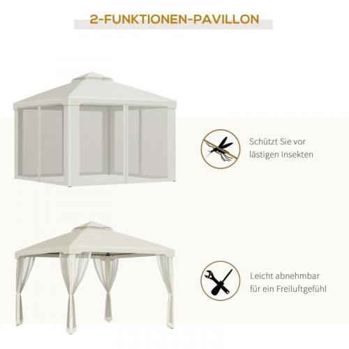 gartenpavillon-pavillon-gartenzelt-festzelt-partyzelt-mit-4x-seitenwand-wetterfest-metall-polyester-cremeweiss-2-94x2-94x2-65m