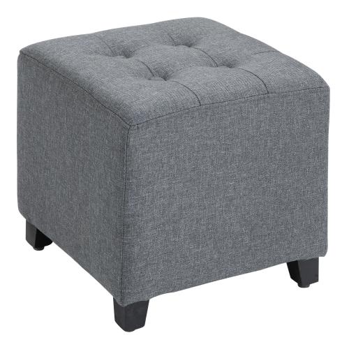 hocker-sitzhocker-knopfheftung-leinenoptik-grau-35x35x35cm