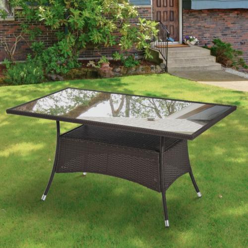 gartentisch-glastisch-esstisch-gartenmoebel-tisch-polyrattan-sicherheitsglas-braun-schwarz-150x85x74cm