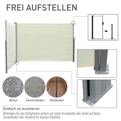 seitenmarkise-sicht-und-sonnenschutz-seitenrollo-polyester-creme-600x160cm