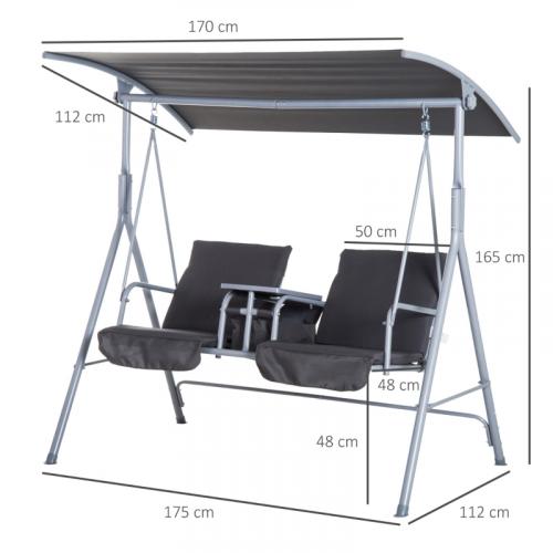 hollywoodschaukel-gartenschaukel-schaukel-2-sitzer-mit-sonnendach-grau-175x112x165cm