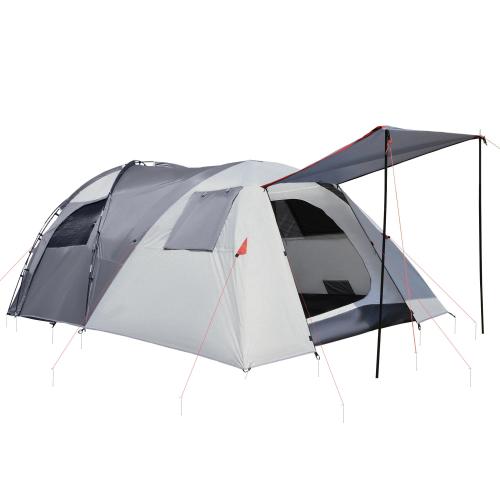 campingzelt-fuer-4-5-personen-zwei-innenraeume-herausnehmbare-bodenmatte-grau-490x250x185cm