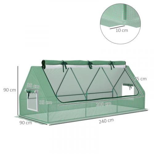 mini-gewaechshaus-wetterbestaendig-aufrollbares-fenster-240cmx90cmx90cm-gruen