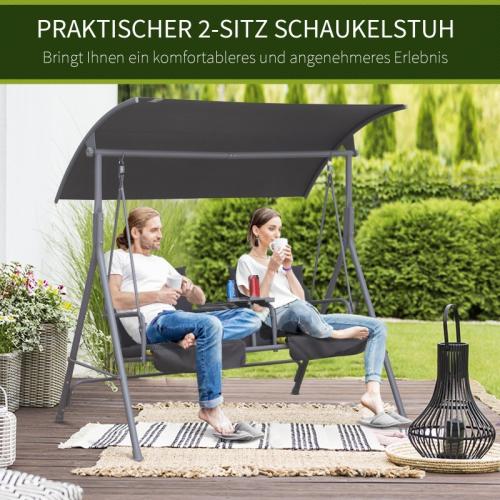 hollywoodschaukel-gartenschaukel-schaukel-2-sitzer-mit-sonnendach-grau-175x112x165cm