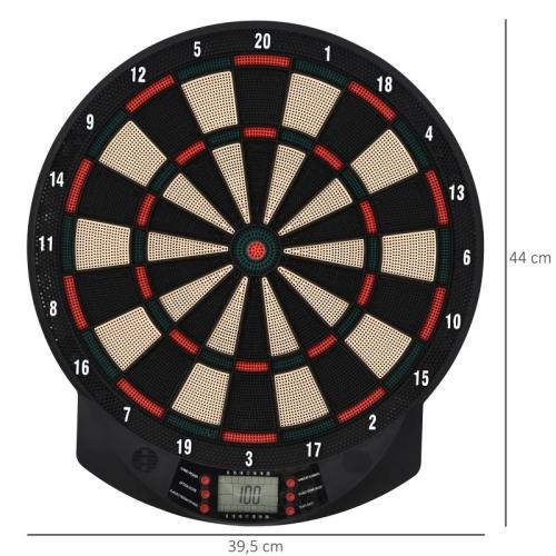 elektronische-dartscheibe-automatische-wertung-dartboard-dart-set-mit-6-darts-30-dartkoepfe-26-spiele-und-185-trefferoptionen-fuer-8-spieler-soundeffekte-schwarz-44x39-5x2-2cm